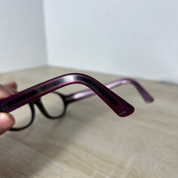 Fendi FS 236 Bordeaux Eyeglasses Purple Frames Only 52-19-140 Made in Italy main image 11